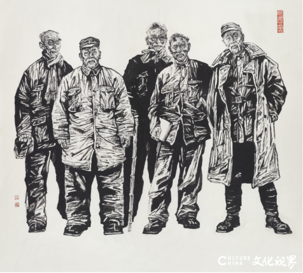 悦配资 【DeepSeek谈艺】殷会利·人物画 | 水墨凝魂，黑白交响