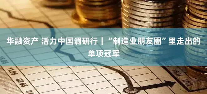 华融资产 活力中国调研行｜“制造业朋友圈”里走出的单项冠军